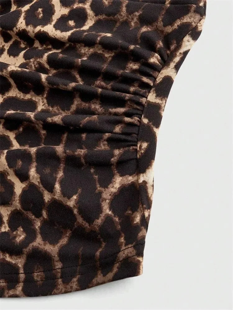 Leopard Love Halter Top