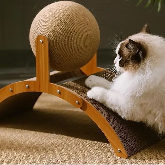 Spin & Scratch Cat Post