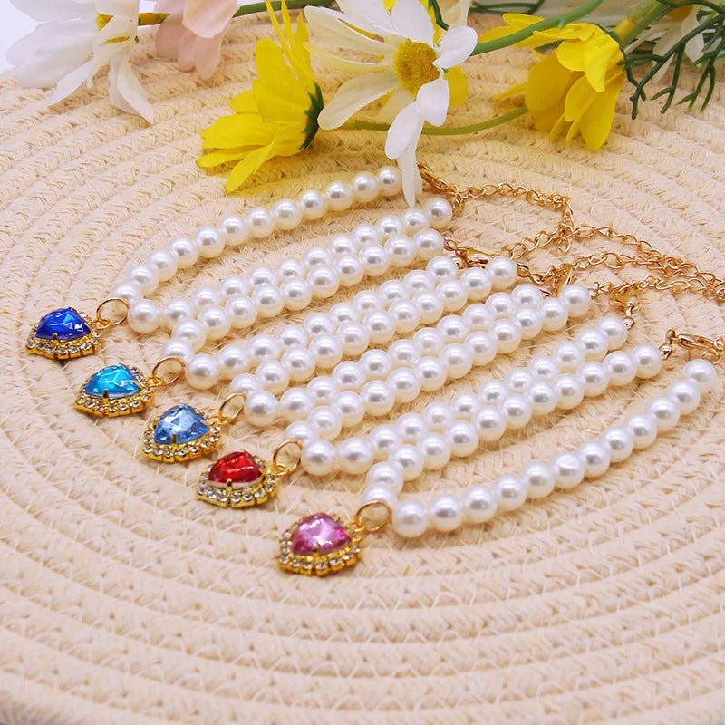 Bejeweled Cat Necklace