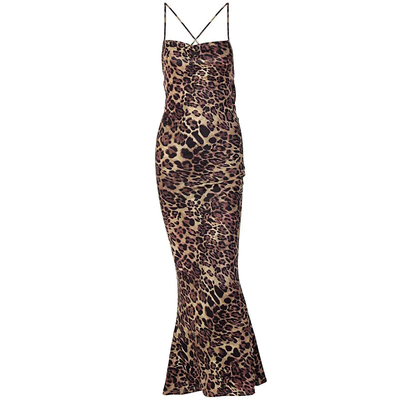 Leopard Love Maxi Dress