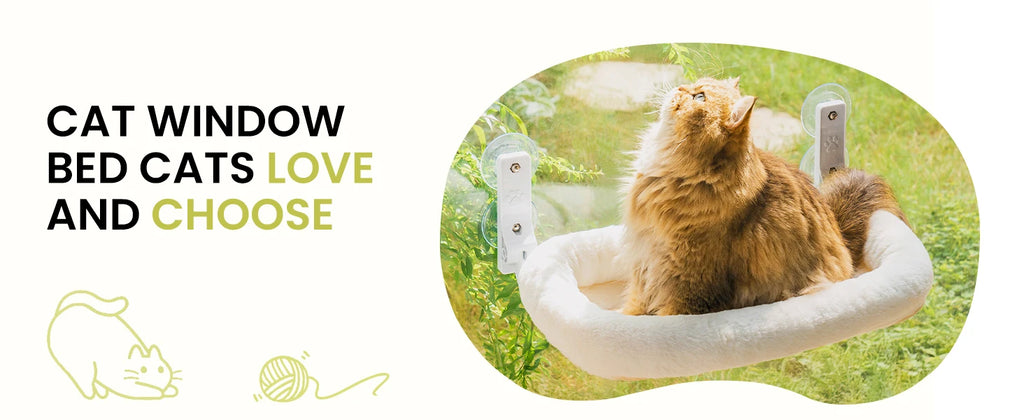 Royal Plush Cat Window Perch