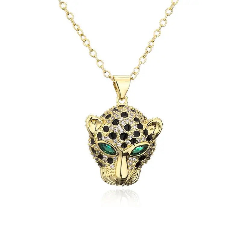 Leopard Pendant & Chain