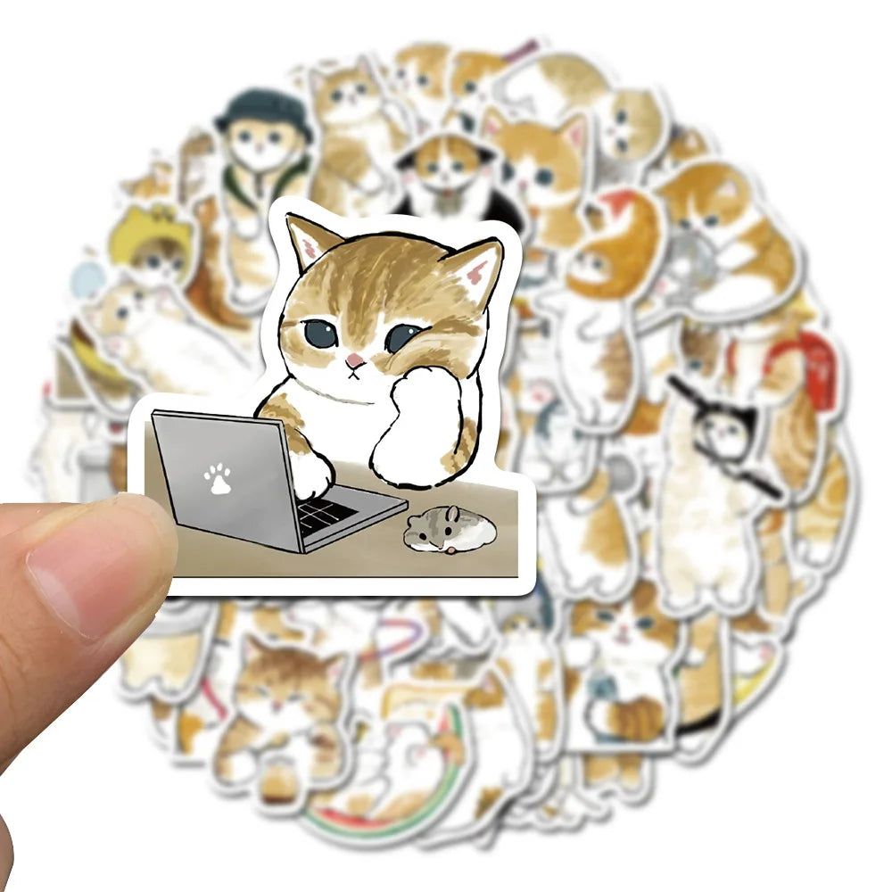 Working Cats Sticker Pack