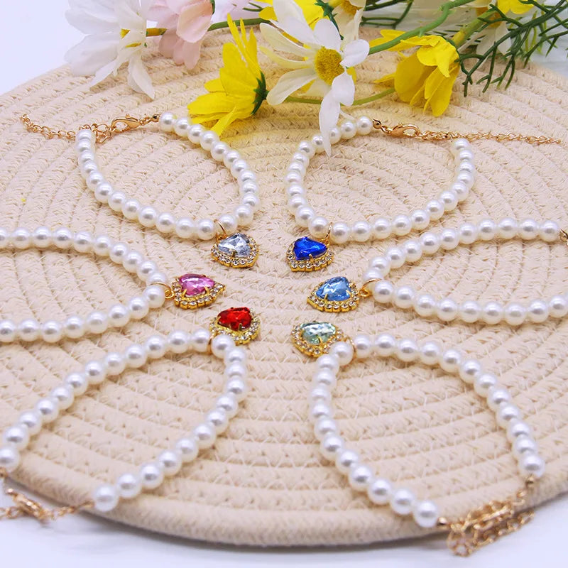 Bejeweled Cat Necklace